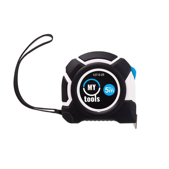 Рулетка измерительная MyTools Power 5м х 25мм (127-5-25) | Зображення 1