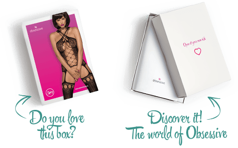 Бодістокінг Obsessive G313 Чорний S/M/L | Зображення 4