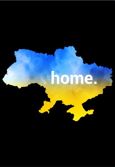 Футболка жіноча чорна з принтом "Home", XL | Зображення 1