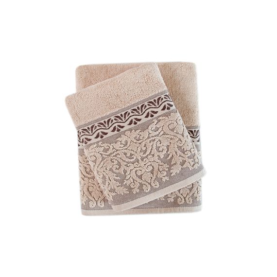 Рушник Irya 8699 Туреччина 90*150 см  Махра Бежевий