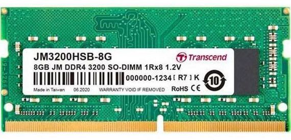 Память для ноутбука Transcend DDR4 3200 8GB SO-DIMM (JM3200HSB-8G)
