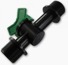 Мінікран лінійний Bradas різьба зовнішня 3/4" х 2" 25 шт