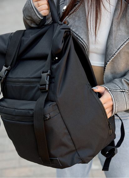 Жіночий рюкзак Sambag RollTop чорний 41 х 30 х 16 см (24238065) | Зображення 2