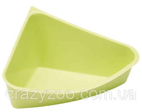 Туалет для гризунів Savic Rody Toilet кутовий салатовий 36х28x15 см 0168