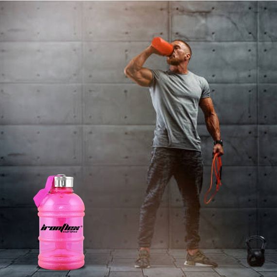 Пляшка для води IronFlex Gallon Hydrator 1000 мл, Pink | Зображення 2