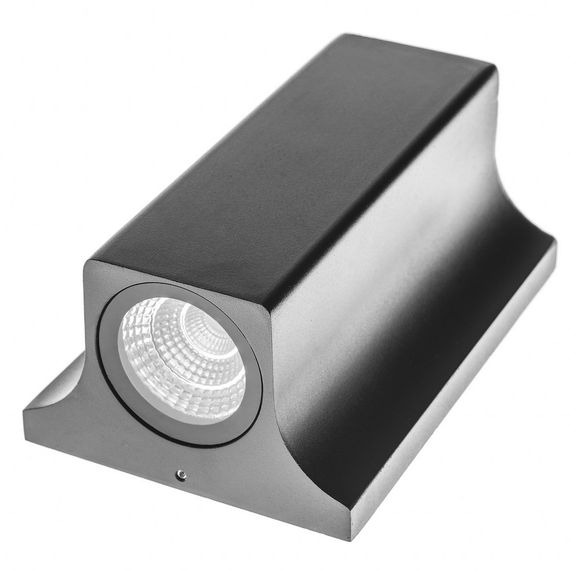 Подсветка LED фасадная IP65 AL-230/2х3W NW COB BK | Зображення 6