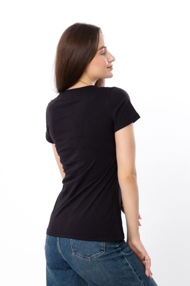 Футболка жіноча "Україна" Носи своє 48 Чорний (p-16831-194670) | Зображення 1