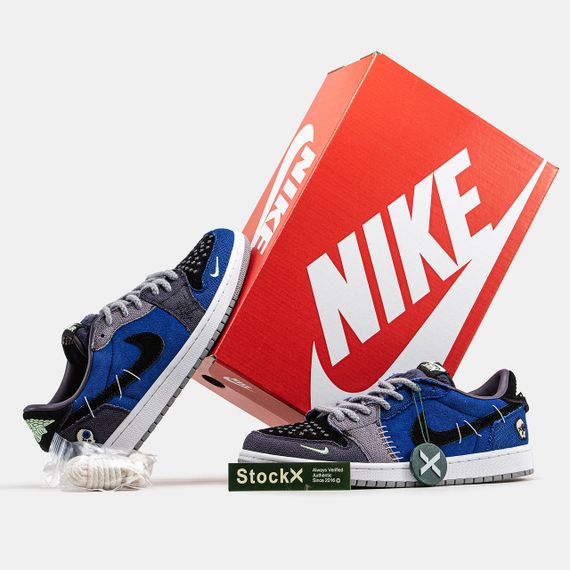 Кросівки Air Jordan 1 Low Voodoo Alternate Zion весна / літо / осінь 1376 | Зображення 7