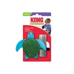 Іграшка для котів Kong Refillables Turtle, 11.5 см
