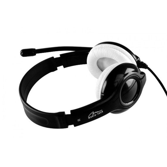 Гарнітура  Media-Tech EPSILION USB, Black-White