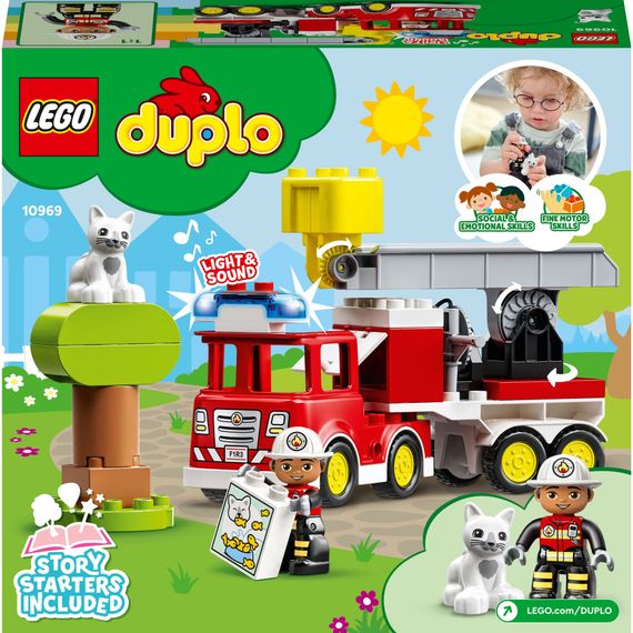 Конструктор LEGO DUPLO Town Пожежна машина 21 деталь (10969) | Зображення 9