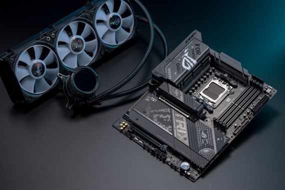Материнcька плата ASUS  ROG STRIX X870-F GAMING WIFI sAM5 X870 4xDDR5 M.2 HDMI DP WiFi BT ATX (90MB1IV0-M0EAY0) | Зображення 2