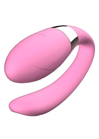 Вібратор для пар - V-Vibe Pink, USB, 7 Function, Remote Control Sex Aura | Зображення 2