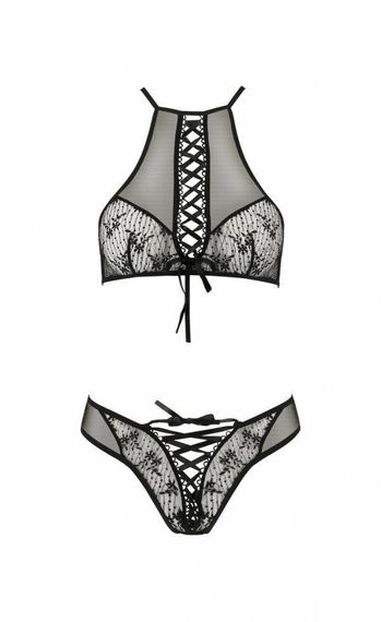 Эротический комплект Passion AZALIA SET XXL/XXXL, black sexstyle | Зображення 2