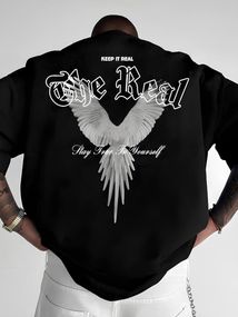 Футболка з ДТФ принтом (оверсайз)