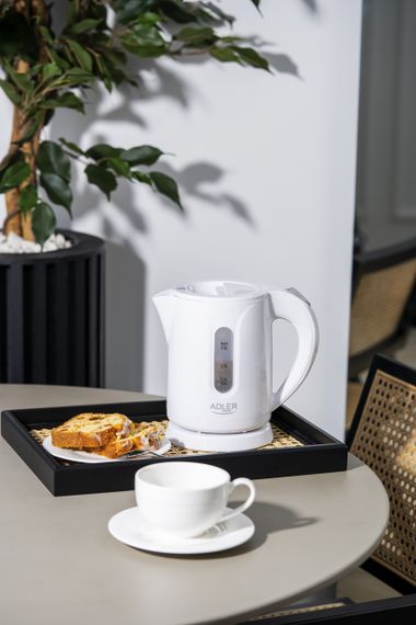 Электрочайник Adler AD 1371 белый 0,8 л, 850 Вт | Зображення 8
