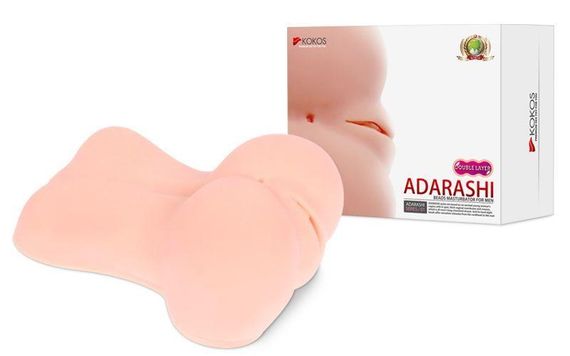Мастурбатор-вагіна двошаровий Kokos Adarashi -1 Double Layer doggy-style Sex Aura | Зображення 7
