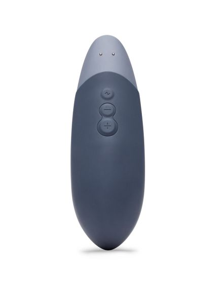 Вібратор для стимуляції клітора безшумний Womanizer Vibe, темно-синій Sex Aura | Зображення 1