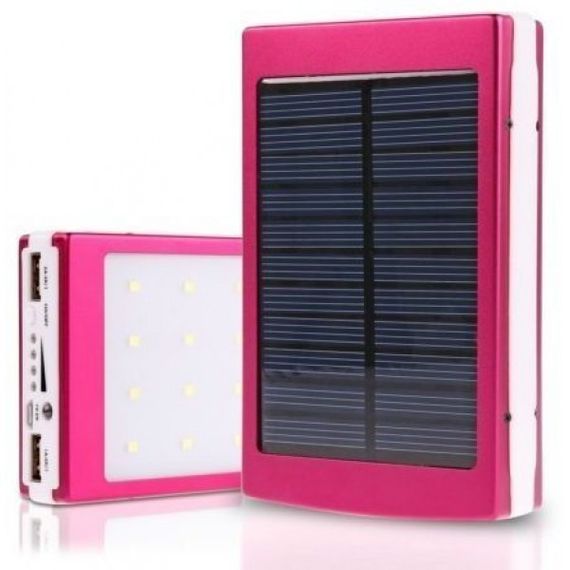Повербанк Solar Power Bank 30000 mAh c зарядкой от солнца | Зображення 1