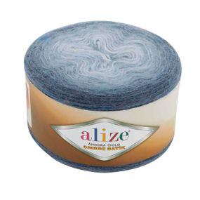 Пряжа ALIZE ANGORA GOLD OMBRE BATIK 7363 Ализе ангора голд омбре батик