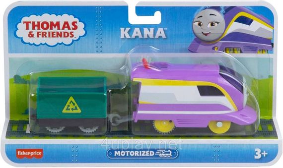 Паровозик Томас и друзья. Моторизованный поезд Кана. Thomas & Friends Motorized Toy Train Kana