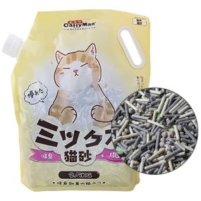 Соевый наполнитель CattyMan Mixed Cat Litter с добавлением активированного угля и бентонита 2.5 кг
