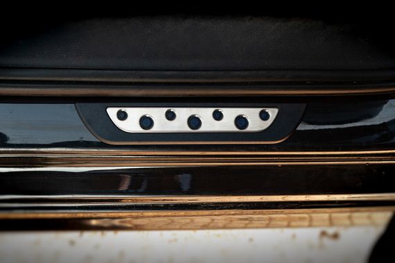 Накладки на пороги (Dotline, 4 шт., нержавейка) для Volkswagen Passat B6 2006-2012 гг | Зображення 2