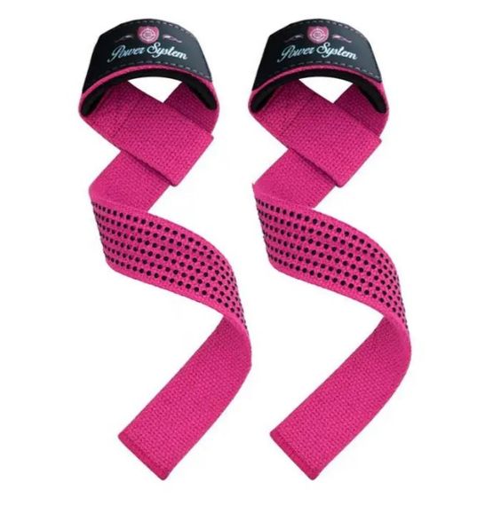 Лямки для тяги Power System PS-3420 G-Power Straps Pink (PS-3420_Pink)