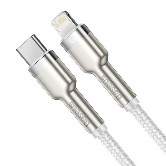 Дата кабель Baseus Cafule Series Metal Type-C to Lightning PD 20W (1m) (CATLJK-A) | Зображення 1