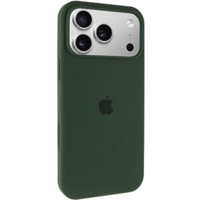 Чохол Silicone Case Full Protective (AA) для Apple iPhone 17 Pro (6.3") Зелений / Cyprus Green