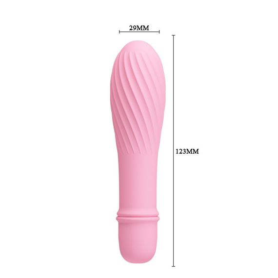 Вибратор - Pretty Love Solomon Vibrator Light Pink sexstyle | Зображення 5