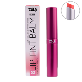 Бальзам для губ ZOLA Lip Tint Balm - 02 Peach Natural (3 г)