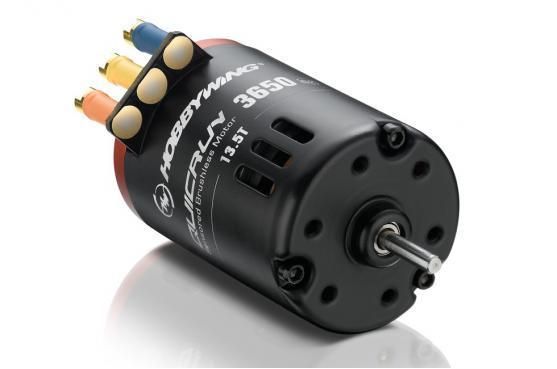 Безколекторний сенсорний мотор HOBBYWING QUICRUN 3650 G2 Sensored Brushless motor 13.5T | Зображення 1