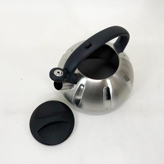 Чайник з одинарним дном, Чайник газовий 3 літри, Чайники зі свистком заварювальні чайники JW-79 | Зображення 3