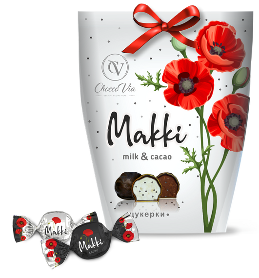 Набір цукерок Маккі Chocco Via 400г художня коробка (213676)