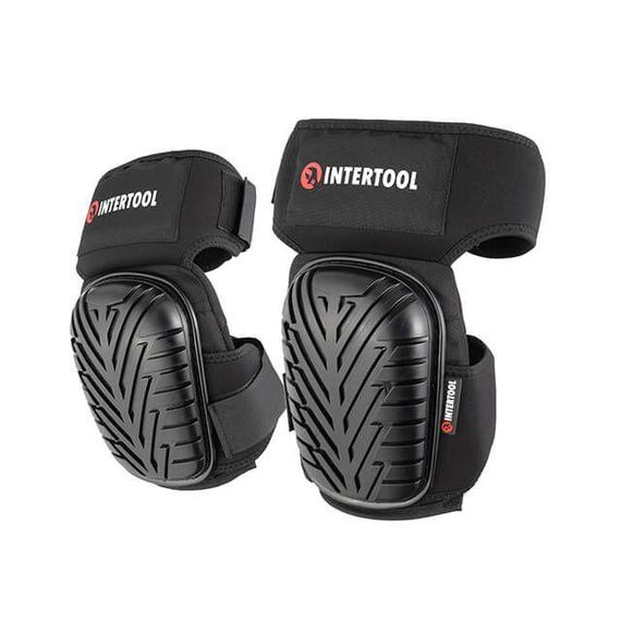 Наколінники захисні, протиковзкі накладки з ПВХ INTERTOOL SP-0056
