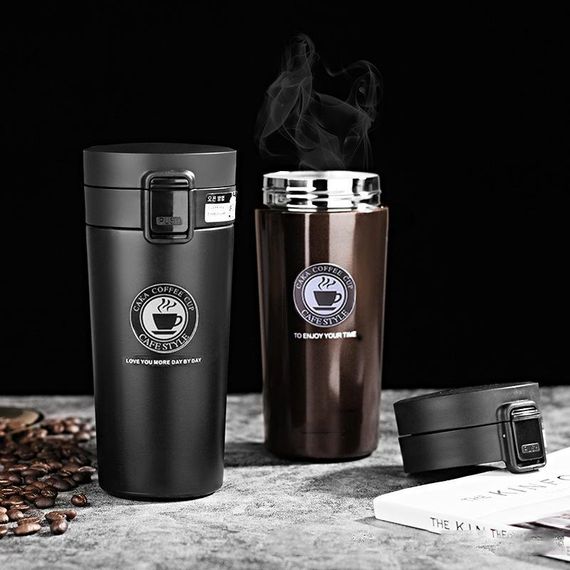 Термокружка з нержавіючої сталі для гарячих напоїв, 500 мл Caka coffee cup | Зображення 6