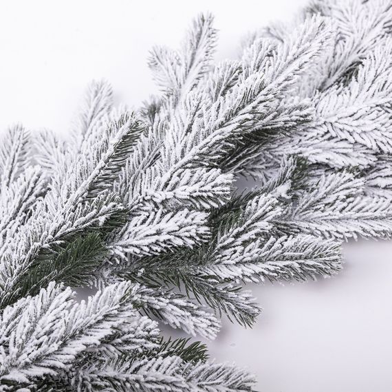 Штучна хвойна гірлянда 1 м засніжена Преміум TD-BRNCHSN1 | Зображення 5