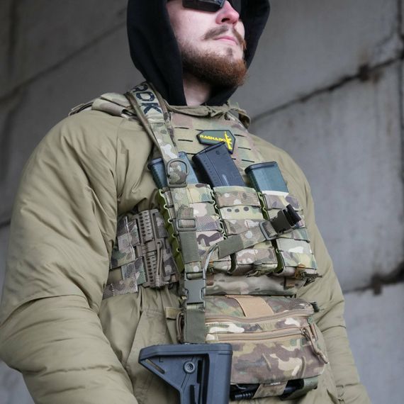 Збройовий ремінь RAGNAROK "KRAKEN" Gen.2 Carbine (Триточковий) Мультикам | Зображення 2