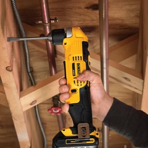 Дрель-шуруповерт угловая аккумуляторная 33 Нм DeWALT DCD740N | Зображення 6