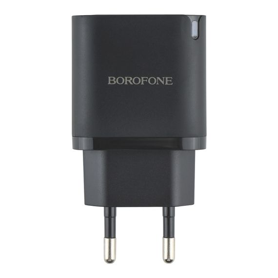 Мережевий зарядний пристрій Borofone BA83A 1USB-C/1USB PD/QC 20W