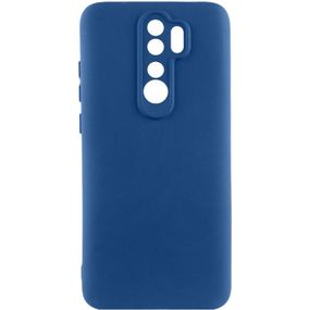 Чохол TPU GETMAN Liquid Silk Full Camera для Xiaomi Redmi 9 Синій / Navy Blue