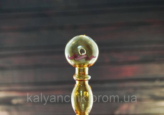 Скляна трубка Oil Bubble Yellow | Зображення 1