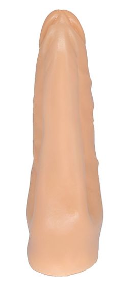 Насадка для страпону тілесна EGZO NSTR33 (18 см х 3,9 см) Sex Aura | Зображення 2