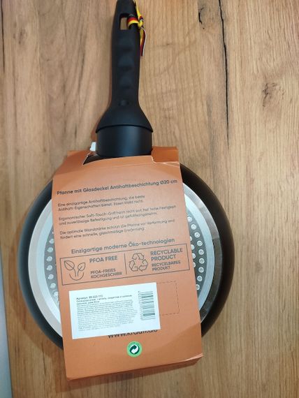 Сковорода антипригарна з кришкою Krauff Smart Fry 20 см 88-222-113 алюмінієва для всіх плит | Зображення 8