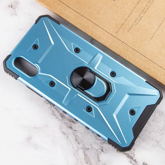 Ударостійкий чохол Pathfinder Ring для Xiaomi Redmi 9A Блакитний / Light Blue | Зображення 3