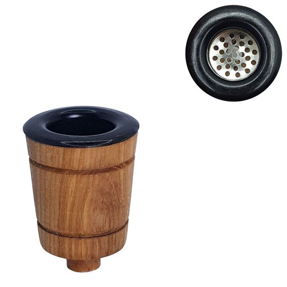Кальян Деревянная Трубка - Наперсток 2в1 "Smoking Pipe Cap" | Зображення 1