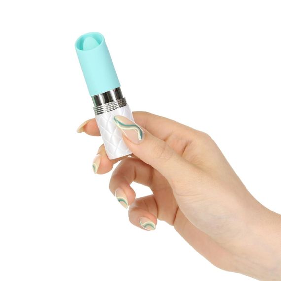 Вібратор Pillow Talk Lusty Luxurious Flickering Massager - Teal Sex Aura | Зображення 5