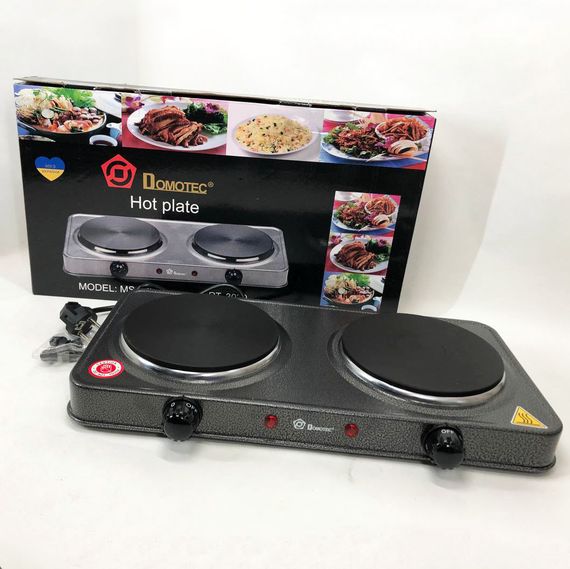 Бытовая электроплитка Domotec MS-5822 / Переносная настольная электроплита / Мощная CB-154 настольная | Зображення 8