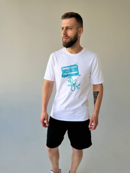 Футболка adidas біла | Зображення 2